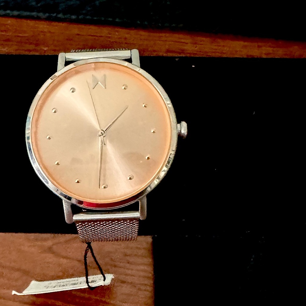 Ladies stainless steel wrist watch